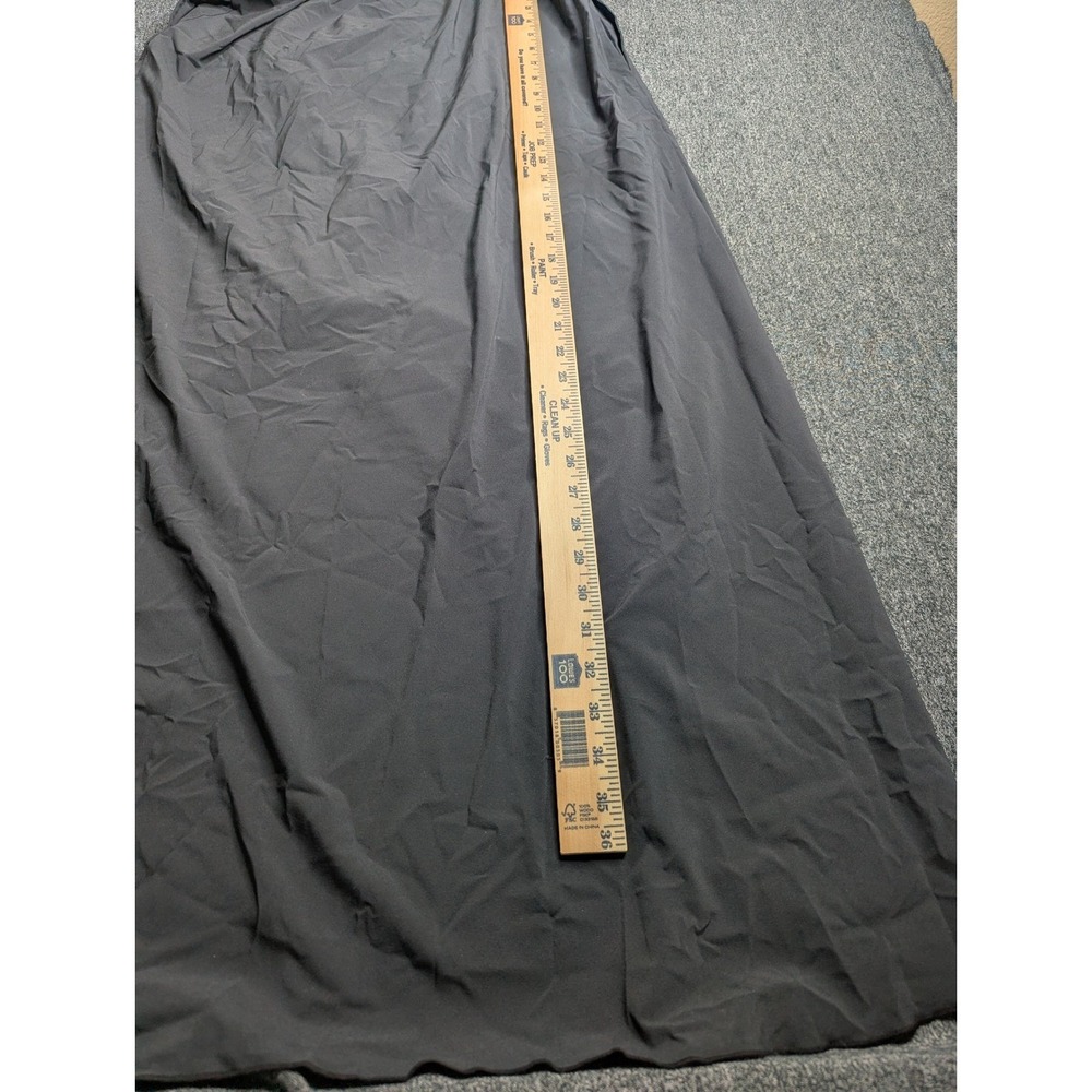 Toad&Co Womens Black Sleeveless Maxi Dress Cutout Back Pockets Size M - Picture 9 of 9